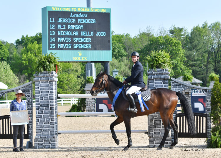 Santiago Lambre and All In Horses Cava. Photo by Shawn McMillen Photography