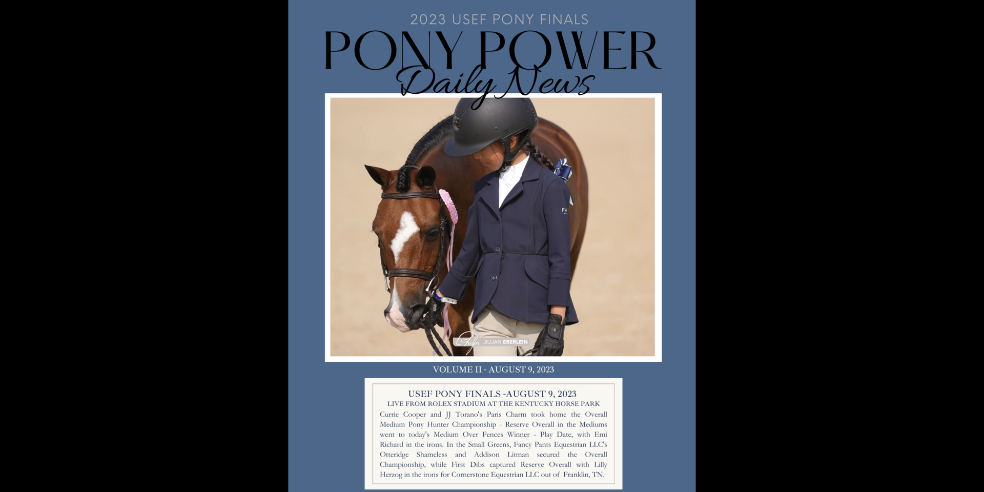 USEF PONY FINALS DAY 2