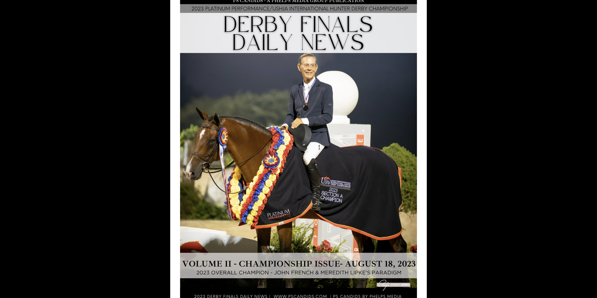 FEATURE VOLUME II PLATINUM PERFORMANCE USHJA INTERNATIONAL HUNTER DERBY FINALS CHAMPIONSHIP ISSUE.001