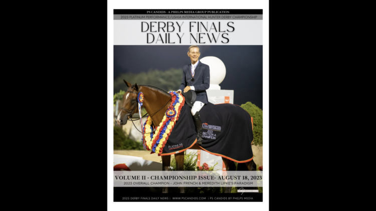 FEATURE VOLUME II PLATINUM PERFORMANCE USHJA INTERNATIONAL HUNTER DERBY FINALS CHAMPIONSHIP ISSUE.001