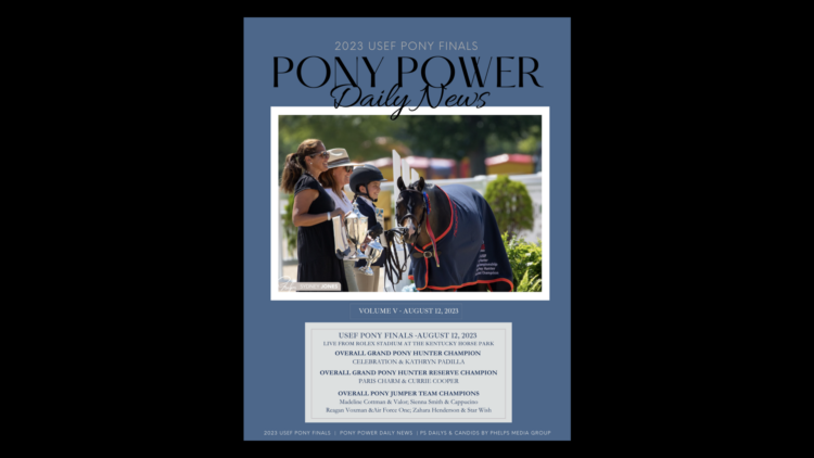 VOLUME V FEATURE PHOTO USEF PONY FINALS.001